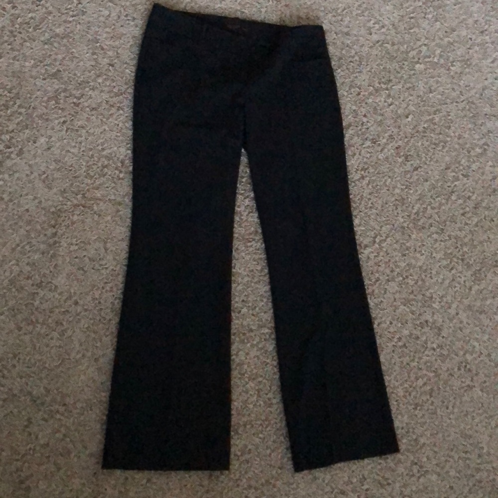 Black Drew fit suit pants from the Limited